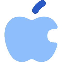 Apple Logo Icon from Flex Flat Set