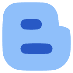 Blogger Logo Icon from Plump Flat Set
