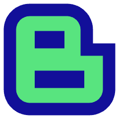 Blogger Logo Icon from Sharp Pop Set