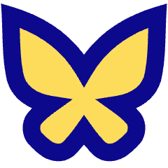 Bluesky Logo Icon from Sharp Pop Set