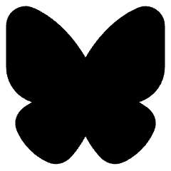 Bluesky Logo Icon from Core Solid Set