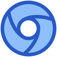 Chrome Logo Icon from Plump Duo Set