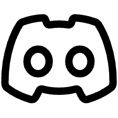 Discord Logo Icon from Plump Line Set