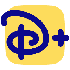 Disney Plus Logo Icon from Plump Pop Set
