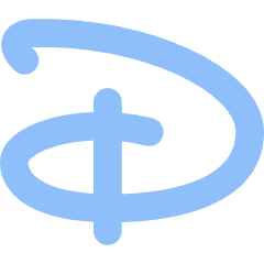 Disney Plus Logo Icon from Flex Flat Set