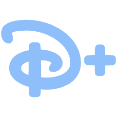 Disney Plus Logo Icon from Plump Flat Set