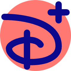 Disney Plus Logo Icon from Core Pop Set