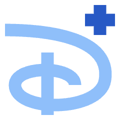 Disney Plus Logo Icon from Sharp Flat Set