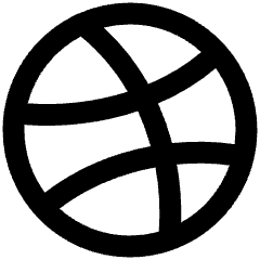 Dribble Logo Icon from Plump Remix Set