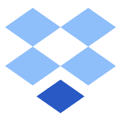 Dropbox Logo Icon from Sharp Flat Set