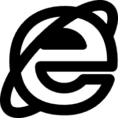 Explorer Logo Icon from Core Remix Set