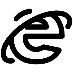 Explorer Logo Icon from Flex Line Set