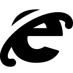 Explorer Logo Icon from Flex Solid Set