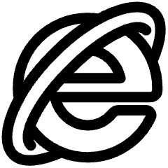 Explorer Logo Icon from Plump Line Set