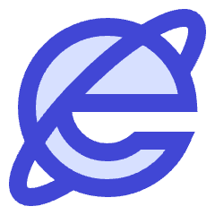 Explorer Logo Icon from Sharp Duo Set