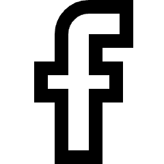 Facebook Logo 2 Icon from Sharp Line Set