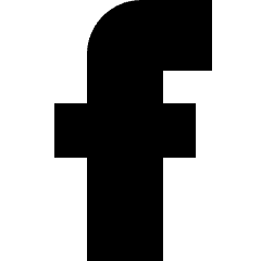 Facebook Logo 2 Icon from Sharp Solid Set