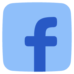 Facebook Logo 1 Icon from Plump Flat Set