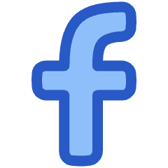 Facebook Logo 2 Icon from Plump Duo Set