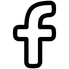 Facebook Logo 2 Icon from Plump Line Set