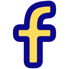 Facebook Logo 2 Icon from Plump Pop Set