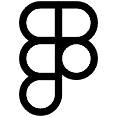 Figma Logo Icon from Plump Line Set