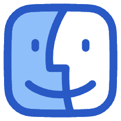 Finder Logo Icon from Plump Duo Set