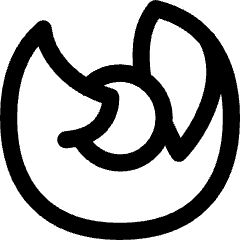 Firefox Logo Icon from Flex Line Set