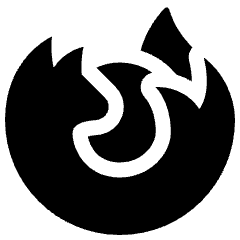 Firefox Logo Icon from Plump Solid Set