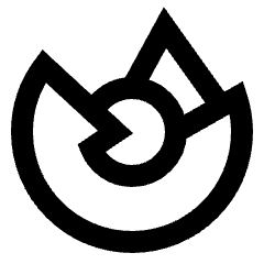 Firefox Logo Icon from Sharp Line Set