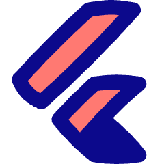 Flutter Logo Icon from Flex Pop Set