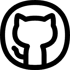 Github Logo Icon from Flex Line Set