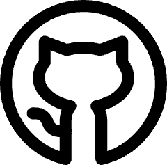 Github Logo Icon from Core Line Set