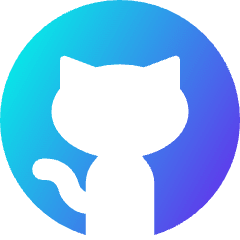 Github Logo Icon from Core Gradient Set