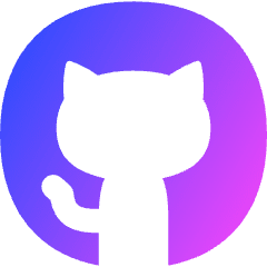 Github Logo Icon from Flex Gradient Set