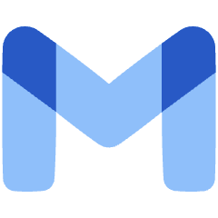 Gmail Logo Icon from Plump Flat Set