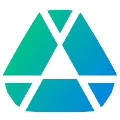 Google Drive Logo Icon from Plump Gradient Set