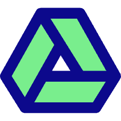 Google Drive Logo Icon from Core Pop Set