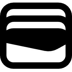 Google Wallet Logo Icon from Core Remix Set