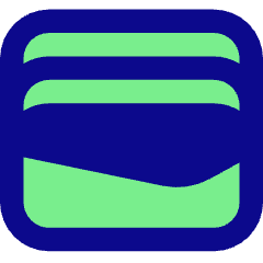 Google Wallet Logo Icon from Core Pop Set