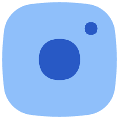 Instagram Logo Icon from Flex Flat Set