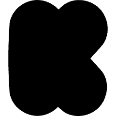 Kickstarter Logo Icon from Flex Solid Set