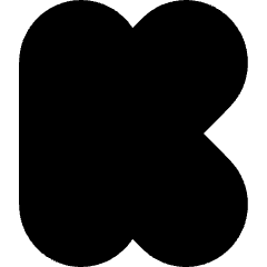 Kickstarter Logo Icon from Core Solid Set