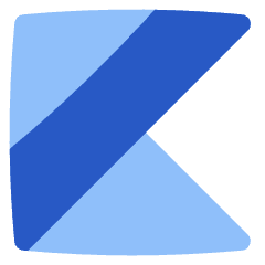 Kotlin Logo Icon from Flex Flat Set