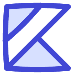Kotlin Logo Icon from Flex Duo Set