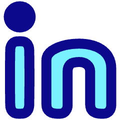 Linkedin Logo Icon from Plump Pop Set