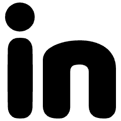 Linkedin Logo Icon from Plump Solid Set