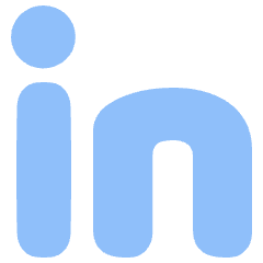 Linkedin Logo Icon from Plump Flat Set