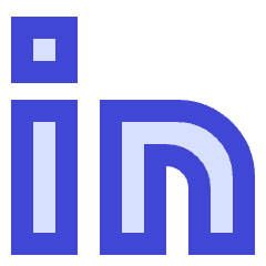 Linkedin Logo Icon from Sharp Duo Set