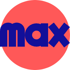 Max Logo Icon from Sharp Pop Set